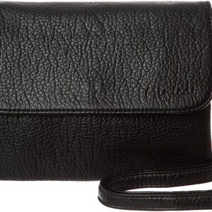 Small Leather Crossbody Bag RFID Blocking Travel Purse for Women